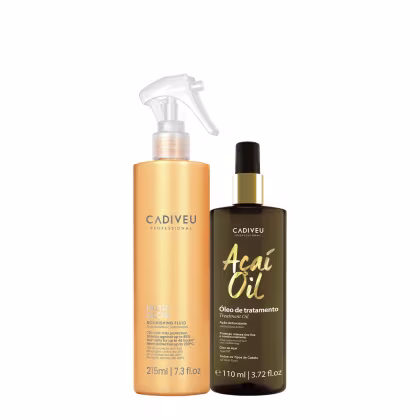Imagem do produto Kit Cadiveu Professional Nutri Glow Fluído e Açaí Oil 110 (2 produtos)