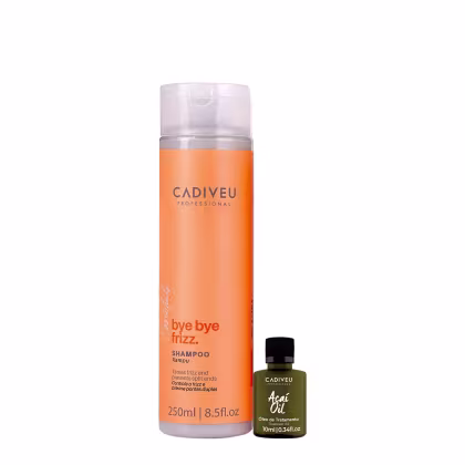 Imagem do produto Kit Cadiveu Professional Essentials Bye Bye Frizz Shampoo e Açaí Oil (2 produtos)