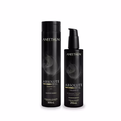Imagem do produto Aneethun Absolute Oil - Kit Shampoo 300ml + Finalizador 210ml