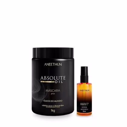 Imagem do produto Kit Aneethun Absolute Oil - Máscara 1kg + Óleo 55ml