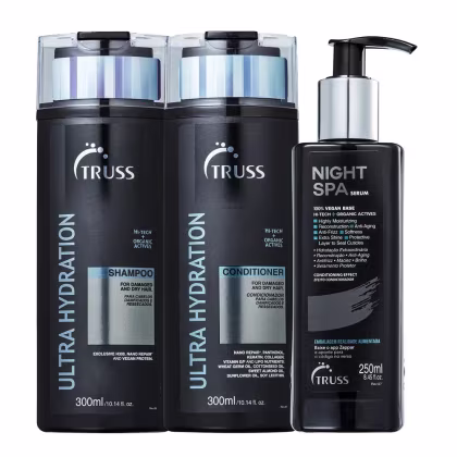 Imagem do produto Kit TRUSS Ultra Hydration + Night Spa Trio (3 Produtos)