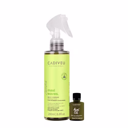 Imagem do produto Kit Cadiveu  Professional Essentials Maxi Ondas e Açaí Oil (2 produtos)