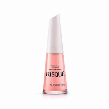 Imagem do produto Risqué Pó de Arroz - Esmalte Cremoso 8ml