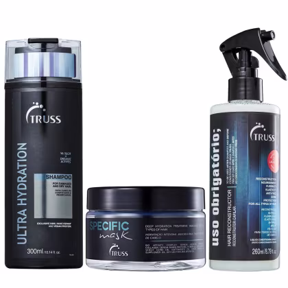 Imagem do produto Kit TRUSS Ultra Hydration + Specific Mask + Uso Obrigatório (3 Produtos)