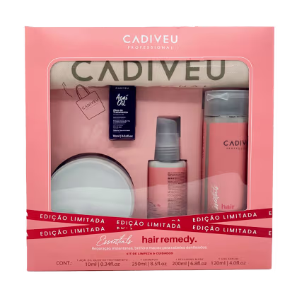 Imagem do produto Kit Cadiveu Professional Essentials Hair Remedy (3 Produtos)