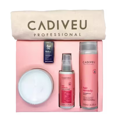 Imagem do produto Kit Cadiveu Professional Essentials Hair Remedy (3 Produtos)