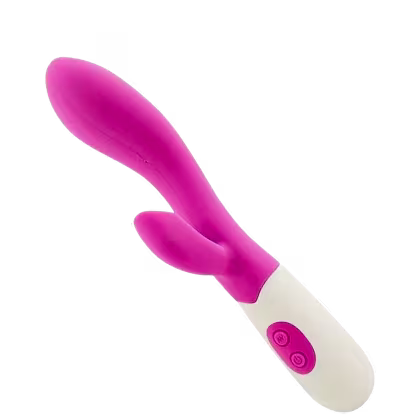 Vibrador rosa com design ergonômico e controles discretos, ideal para uso íntimo. Produto da marca Sexy Import, com acabamento suave e opções de velocidade.