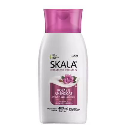 Imagem do produto Skala Rosas e Amêndoas - Loção Hidratante Desodorante Corporal 400ml