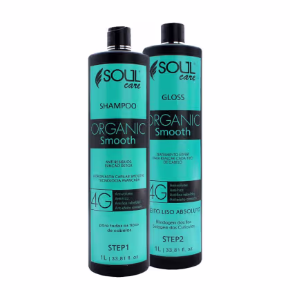 Imagem do produto Kit Soul Care Organic Smooth 2 Steps Salon (2 Produtos)