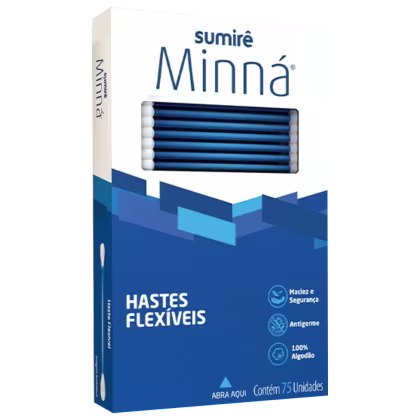 Imagem do produto Minná – Hastes Flexíveis Tradicionais (75 Unidades)