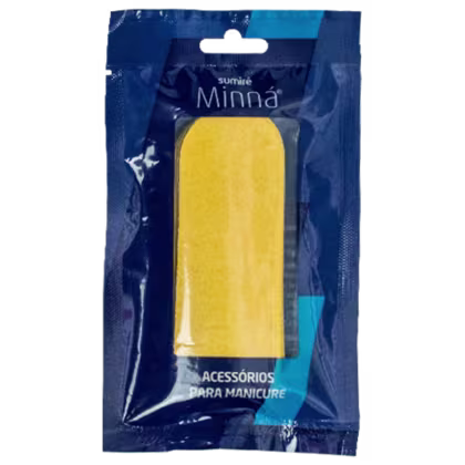 Imagem do produto Minná Amarela - Lixa para Pés Descartável Adesivada (20 Unidades)