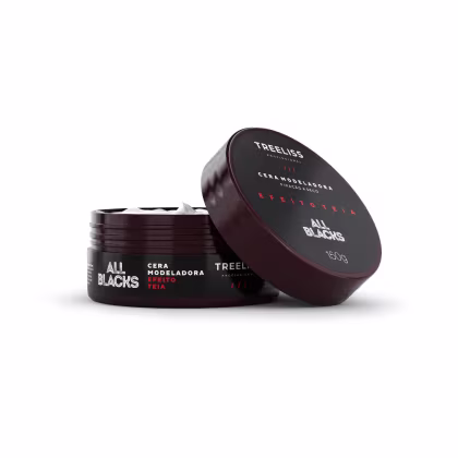 Imagem do produto Cera modeladora fixação cabelo e barba All Blacks Treeliss - Teia