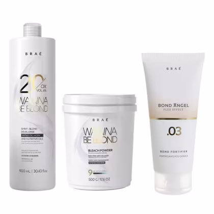 Imagem do produto Kit Braé Wanna Be Blond 6% (3 Produtos)