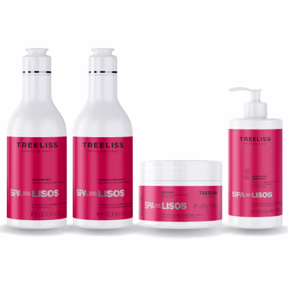 Imagem do produto Kit TreeLiss Profissional Spa dos Lisos Cuidado Intenso (4 Produtos)