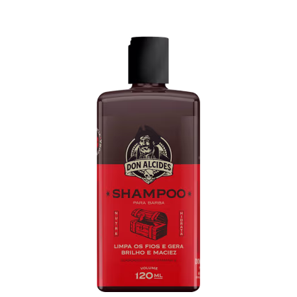 Imagem do produto Don Alcides Barba Negra - Shampoo para Barba 120ml
