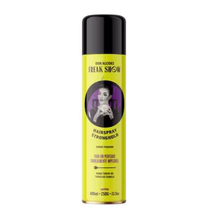 Imagem do produto Don Alcides Hairspray Fixador Strong Hold Freak Show 400ml