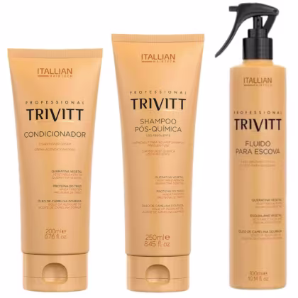 Imagem do produto Trivitt - Condicionador 200ml + Fluido para escova 300ml + Shampoo 250ml