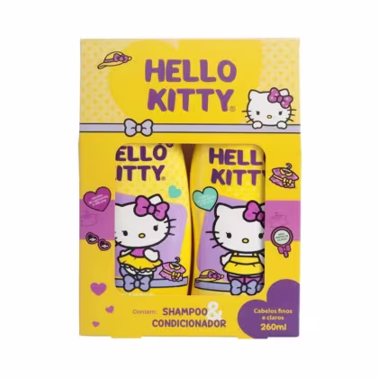 Imagem do produto Hello Kitty Combo Cabelos Finos e Claro - Cia da Natureza