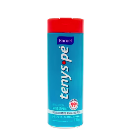 Imagem do produto Tenys Pé Baruel Menta Fresh - Talco Desodorante para os Pés 100g
