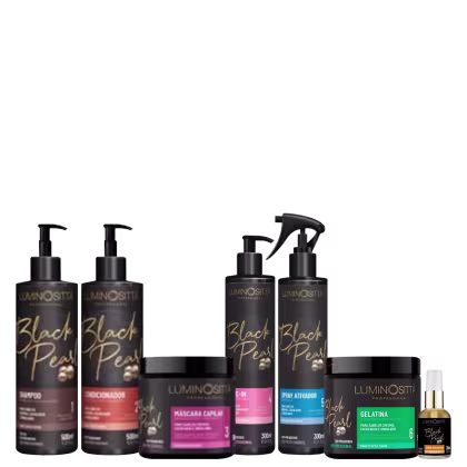 Imagem do produto Kit Luminosittà Professional Black Pearl Completo (7 Produtos)