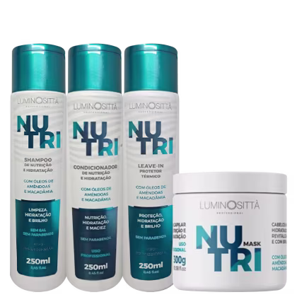 Imagem do produto Kit Luminosittà Professional Nutri Squad Home Care (4 Produtos)