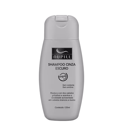 Imagem do produto Nupill Cinza Escuro - Shampoo 120ml