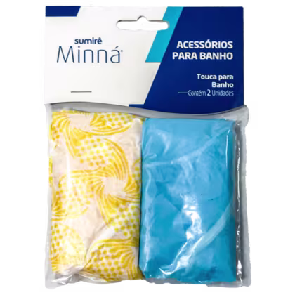 Imagem do produto Minná – Touca de Banho Plástica (2 Unidades)