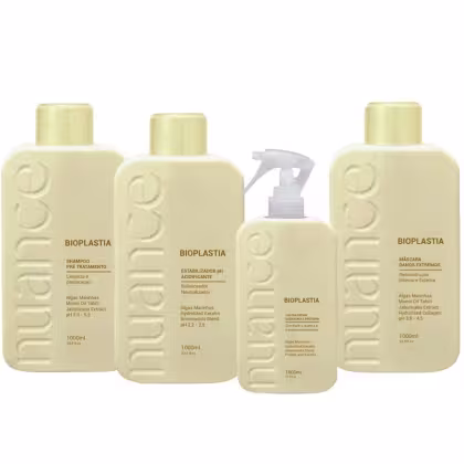 Imagem do produto Kit Bioplastia Reconstrução Capilar 4 Passos Nuance