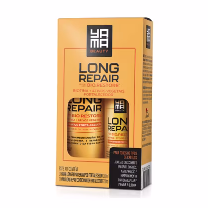 Imagem do produto Yama Long Repair Kit Shampoo 280ml + Condicionador Fortalecedor Long Repair 200ml