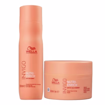 Imagem do produto Kit Wella Professionals Invigo Nutri-Enrich Double Treat (2 Produtos)