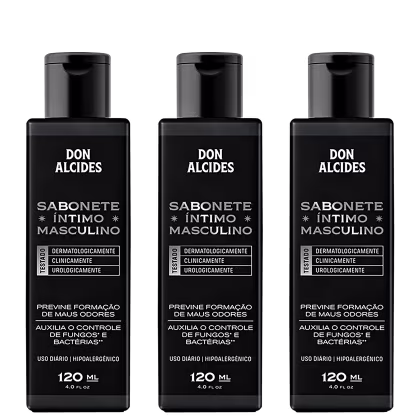 Imagem do produto 3 SABONETES INTIMO MASCULINO DON ALCIDES
