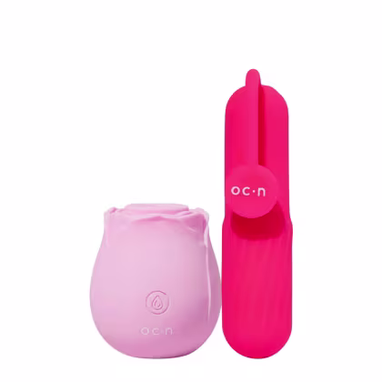 Imagem do produto Kit Océane Flutua Rose Sugador e Bullet Massageador (2 produtos)