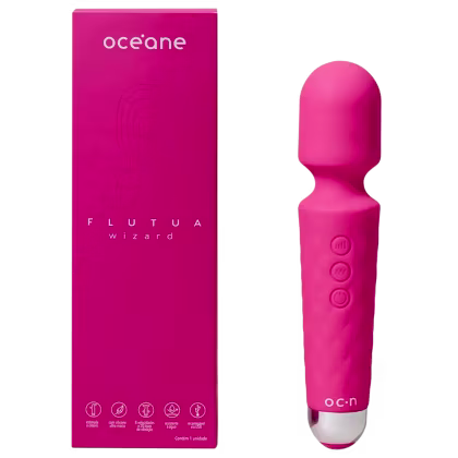 Imagem do produto Océane Flutua Wizard Rosa - Massageador