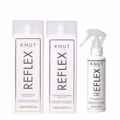Imagem do produto Knut Kit Reflex Shampoo e Condic. 250ml + Spary Fluid 120ml