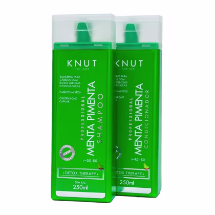 Imagem do produto Knut Kit Menta Pimenta Shampoo 250ml + Condicionador 250ml