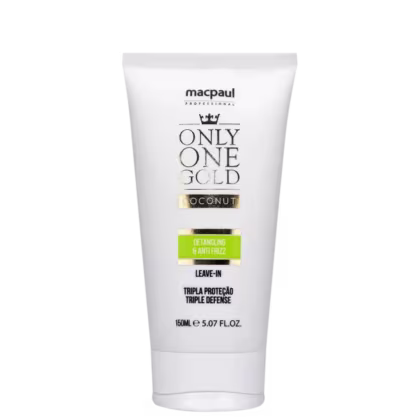 Imagem do produto MacPaul Professional Only One Gold Coconut Tripla Proteção - Leave-in 150ml