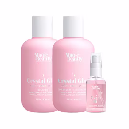 Imagem do produto Kit Magic Beauty Crystal Glow - Shampoo 250ml e Condicionador 250ml e Sérum 60ml