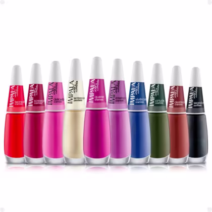 Imagem do produto Kit Esmalte Impala A Cor da Sua Moda 5ª Edição Com 10 7,5ml