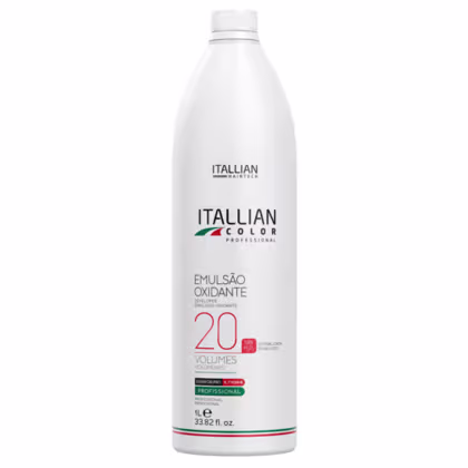 Imagem do produto Itallian Hairtech Color Professional - Emulsão Oxidante Estabilizada 20 Volumes 1L