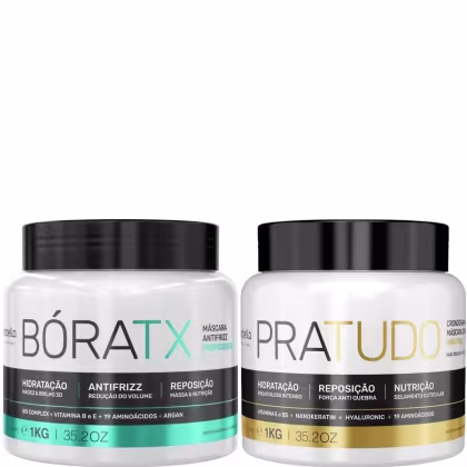 Imagem do produto Borabella Bóratx Realinhamento + Máscara Pratudo 2x1kg