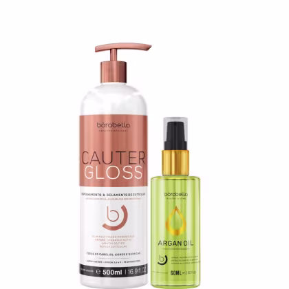 Imagem do produto Borabella Cauter Gloss 500ml + Óleo de Argan 60ml
