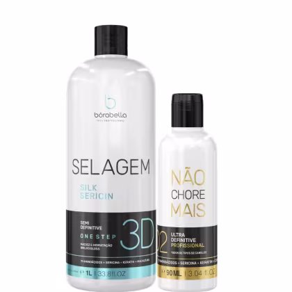 Imagem do produto Borabella Selagem 3D 1 Litro + Não Chore Mais Passo 2 - 90ml