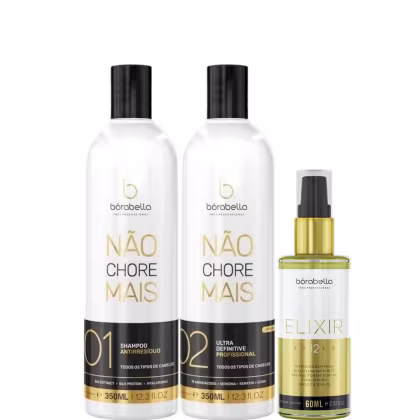 Imagem do produto Borabella Kit Não Chore Mais 350ml + Elixir 12 Óleos 60ml