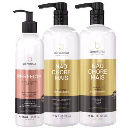 Imagem do produto Borabella Não Chore Mais 2x1L + Progressiva Perfecta 250ml