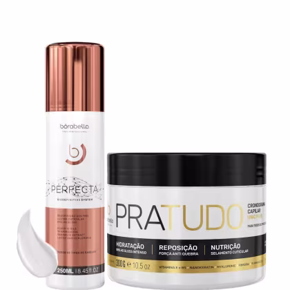 Imagem do produto Borabella Perfecta Progressiva 250ml + Máscara Pratudo 300g
