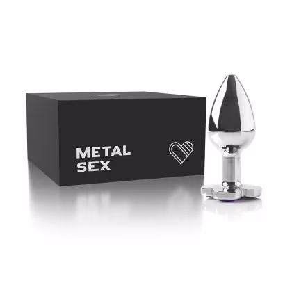 Plug Anal Metal Luck Cromado da marca A Sós