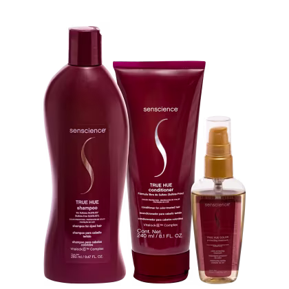 Imagem do produto Kit Senscience Tratamento True Hue (3 Produtos)