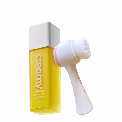 Imagem do produto Kit Creamy Skincare Ácido Lático e Escova de Limpeza Facial 2 em 1 (2 produtos)