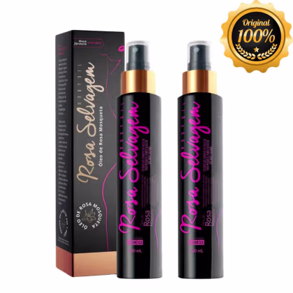 Imagem do produto Kit 2 Un Óleo Corporal de Rosa Mosqueta Bodyoil Rosa Selvagem 100ml