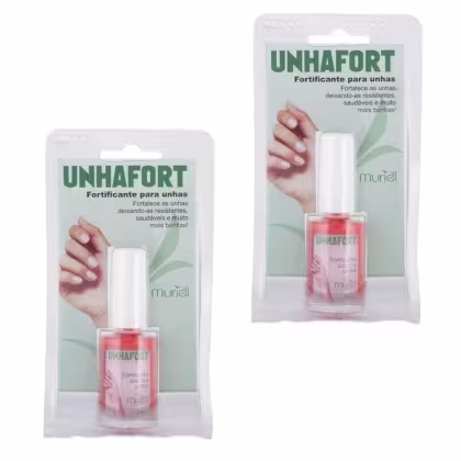 Imagem do produto Fortificante UnhaFort Muriel 10ml (kit c/ 02un)